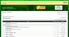 Desktop Screenshot of forum-szkolenia.pl